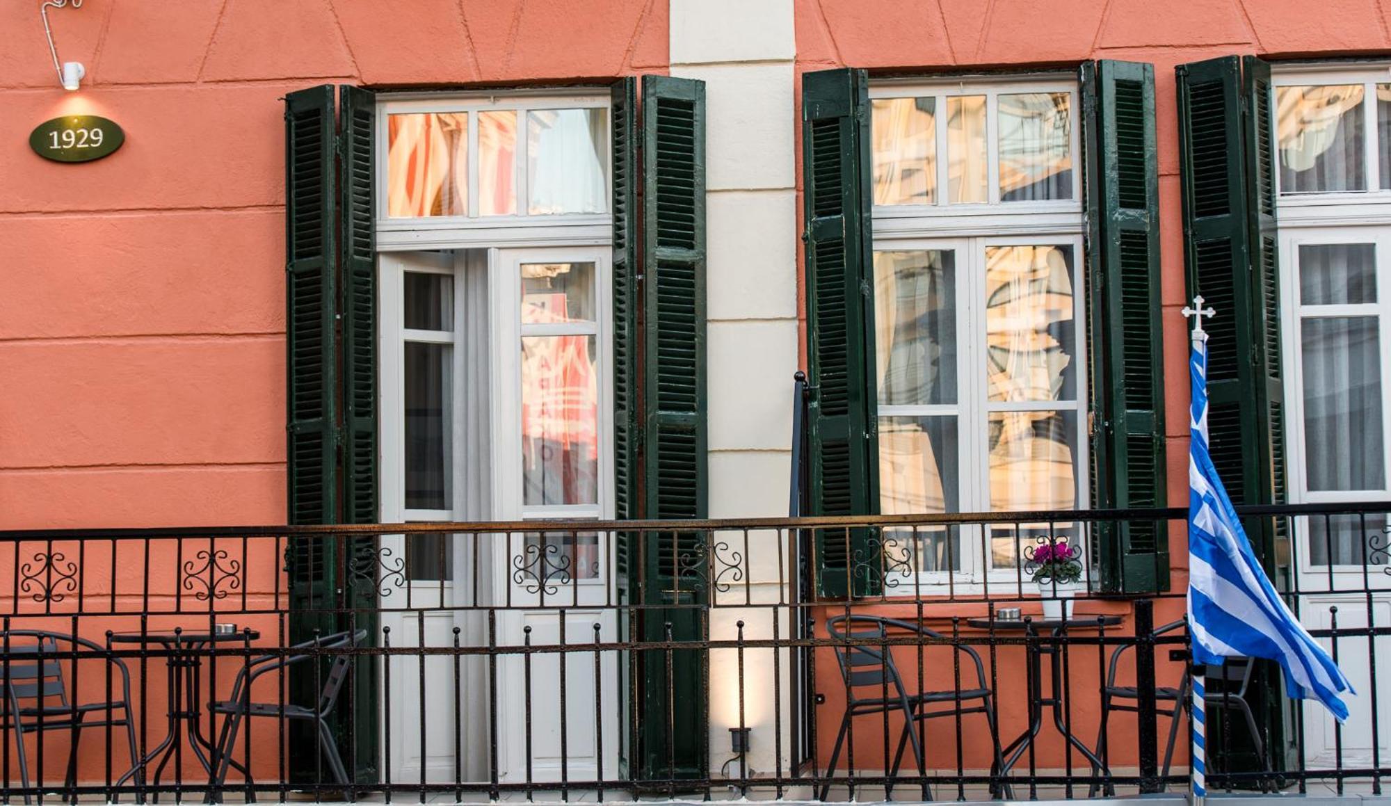 Old Town Inn Kavála Ngoại thất bức ảnh